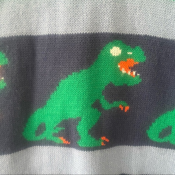 FANTASTIC Daisy Street Dinosaur Meteor Sweater - Picture 5 of 8